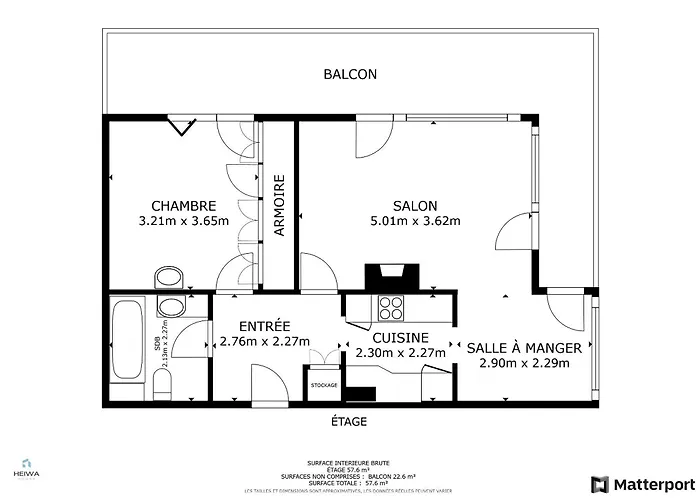 Au Coeur De - 6 Pers - Balcon